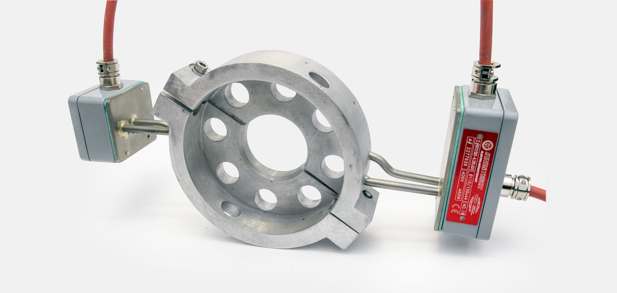 Flanschheizung Aluminium IP54