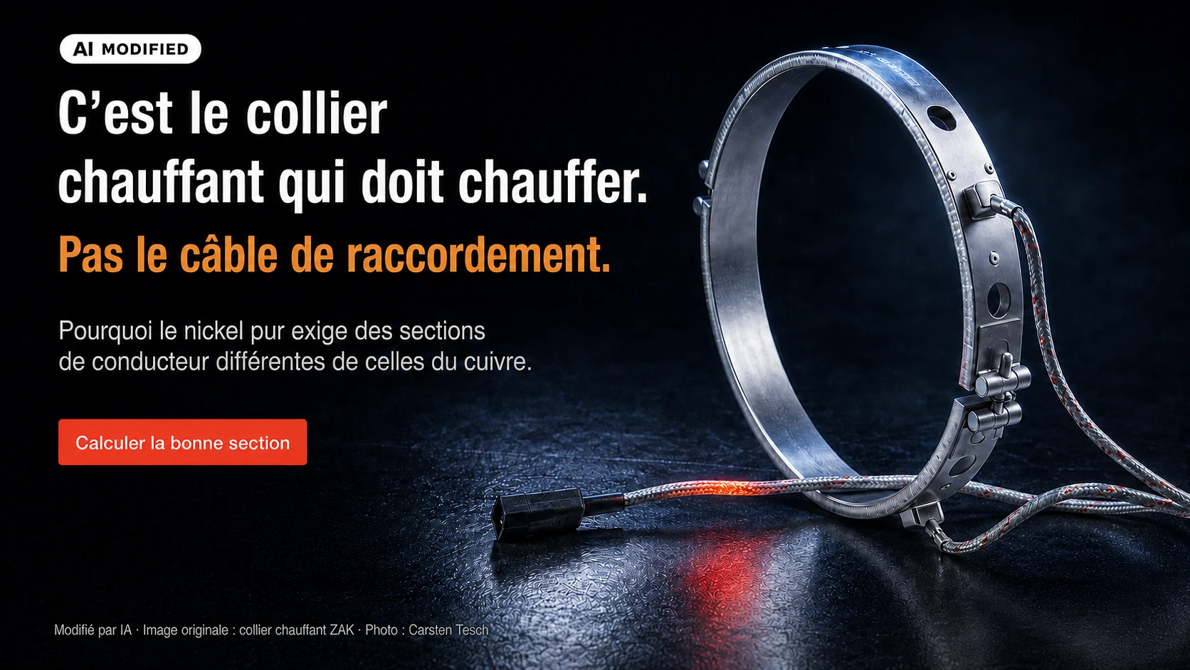 10 ampères. Plus de cinq fois la section.