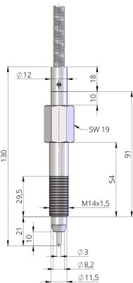 Technische Zeichnung MTF 111