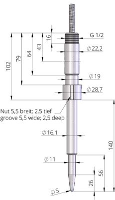 Technische Zeichnung MTF 112