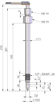 Technische Zeichnung MTF 113