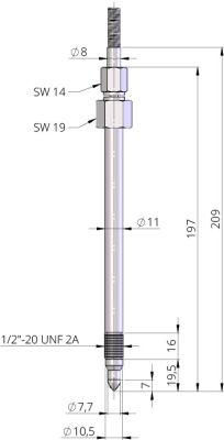 Technische Zeichnung MTF 114