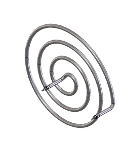 Rohrheizkörper in Spiralform